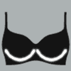 Wired bra with softcups